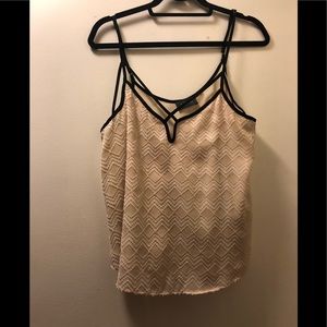 Astr Tank Top with cross front